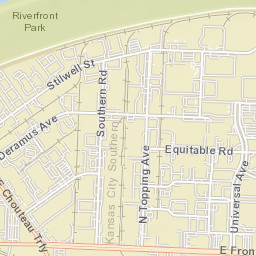 5414-5542 E Front St, Kansas City, MO  Street Map