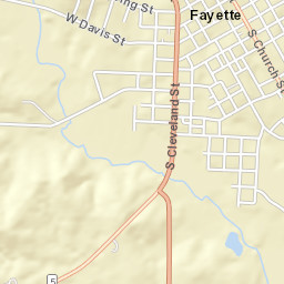 101-199 East Morrison Street, Fayette, MO Street Map