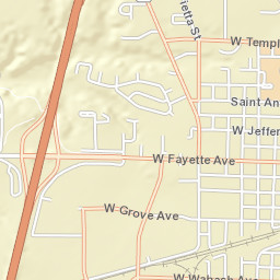 807 West Edgar Avenue, Effingham, IL 62401 Street Map