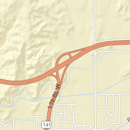 Grand Army of the Republic Highway & Interstate 70 Street Map