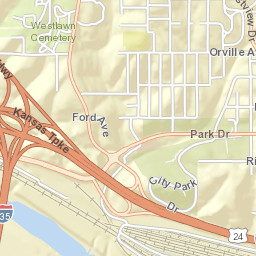 519-599 North 34th Street, Kansas City, KS Street Map