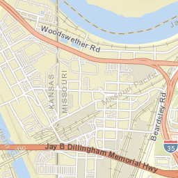 Interstate 670, Kansas City, KS 66105, USA Street Map