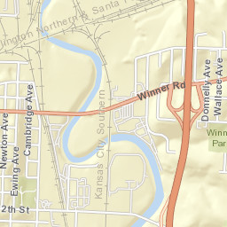 7751-7799 East Winner Road, Kansas City Street Map