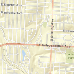 551 S Cedar Ave, Independence, MO 64053 Street Map