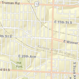 1817 South Maywood Avenue, Independence Street Map