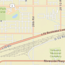 2148 Gunnison Avenue, Grand Junction, CO Street Map