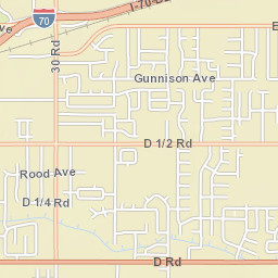3026 D Road, Grand Junction, CO 81504, USA Street Map