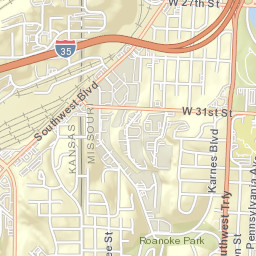 1500-1698 Bi State Dr Kansas City MO Street Map