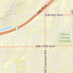 704-708 Southwest Grand Court, Topeka Street Map