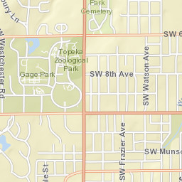 800-812 Southwest Watson Avenue, Topeka Street Map