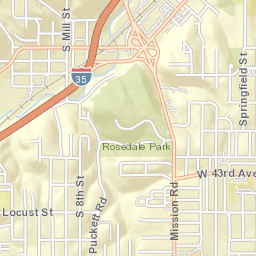 2701 South 9th Terrace, Kansas City, KS Street Map