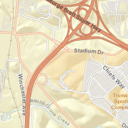 68-70 Red Coat Dr Kansas City MO Street Map