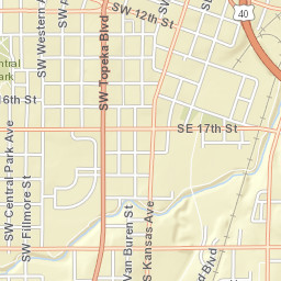 2077-2099 U.S. 75 Alternate Topeka KS Street Map