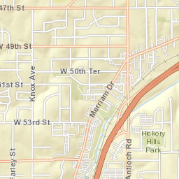 Interstate 35 Overland Park KS 66202 Street Map