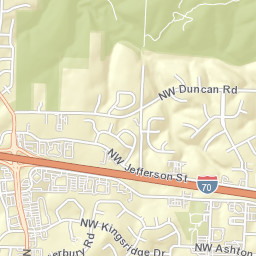 1918-2154 NW R D Mize Rd, Blue Springs, MO Street Map