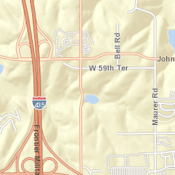 16310 West 65th Street, Shawnee, KS Street Map