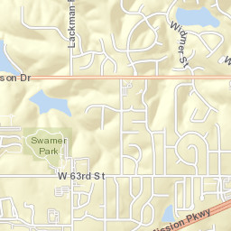 6369 Lackman Road, Shawnee, KS 66217 Street Map