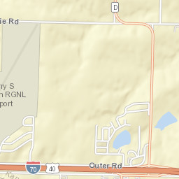 State Highway D, Bates City, MO 64011, USA Street Map