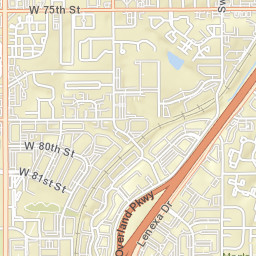 7751-7757 Garnett Street, Lenexa, KS Street Map