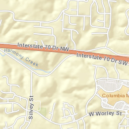 172-444 Silvey Street, Columbia, MO Street Map