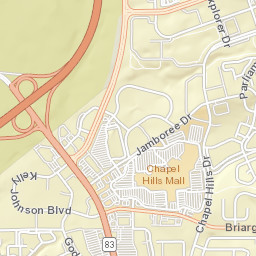 8100-8140 Jamboree Cir Colorado Springs CO Street Map