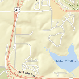 1722-1724 Lake Alvamar Drive Lawrence KS Street Map