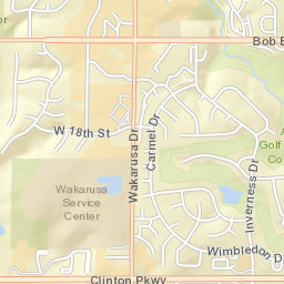 1901-2099 Wakarusa Drive, Lawrence, KS Street Map