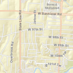 1020 West 103rd Street, Watts Mill Plaza Street Map