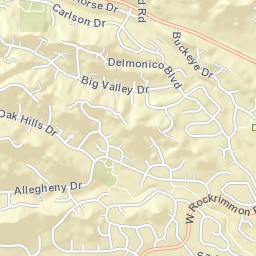 300 Silver Spring Court Colorado Springs CO Street Map