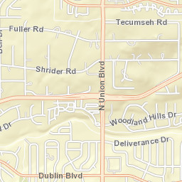 6641 Gambol Quail Dr W Colorado Springs CO Street Map