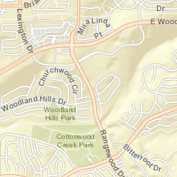 7155-7261 Lexington Dr Colorado Springs Street Map
