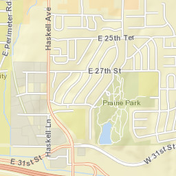 1451-1477 East 24th Street Lawrence KS Street Map