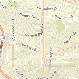 5645 Tomah Dr Colorado Springs CO Street Map