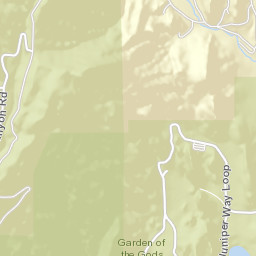 1429-1499 Juniper Way Loop Colorado Springs Street Map