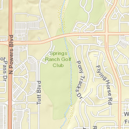 3100-3498 Cinema Point Colorado Springs Street Map