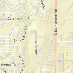 3147 Heather Glen Dr Colorado Springs CO Street Map