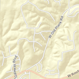 5557-5601 Highlands Parkway, Columbia, MO Street Map