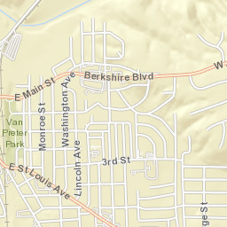 100-198 Haller Avenue, East Alton, IL Street Map