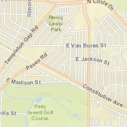 2826 Pennsylvania Ave Colorado Springs CO Street Map