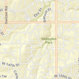 14210-14298 Switzer Road Overland Park KS Street Map