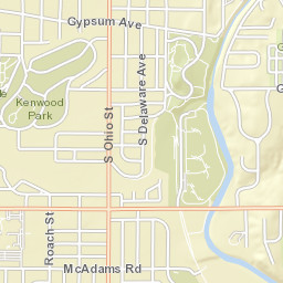 1500-1538 Gypsum Ave Salina KS Street Map