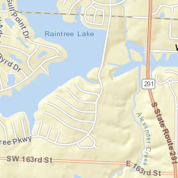 101-199 Lake Winnebago Drive, Lake Winnebago Street Map