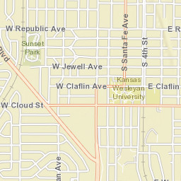 1001 Highland Cir Salina KS 67401 Street Map