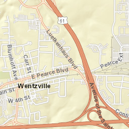 306 West Pearce Boulevard, Wentzville, MO Street Map