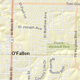 13 North Main Street, O'Fallon, MO 63366 Street Map