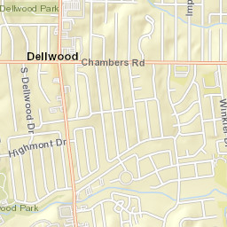 10009-10013 Clairmont Drive Saint Louis Street Map