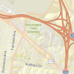 3872-3942 Brown Road Berkeley MO Street Map