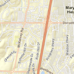 12400-12498 Dorsett Road, Maryland Heights Street Map