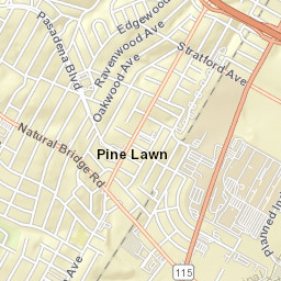 3500 Oakdale Ave St. Louis MO Street Map