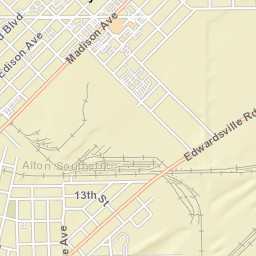 1325 Niedringhaus Ave Granite City IL Street Map